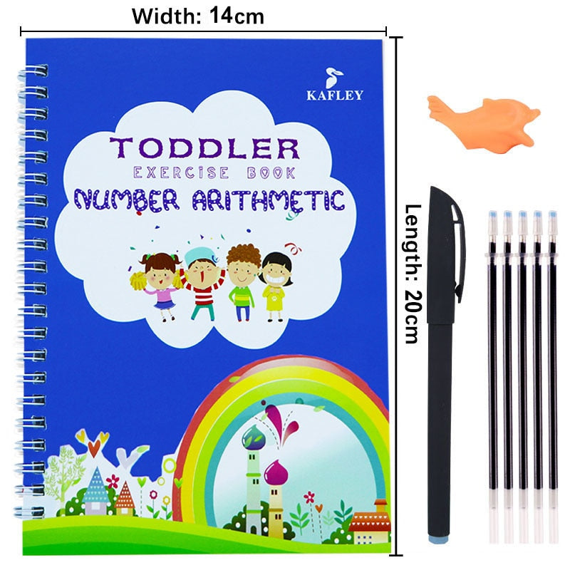 Magic Pen Children's Handwriting Practice Book