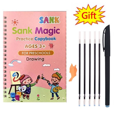 Magic Pen Children's Handwriting Practice Book