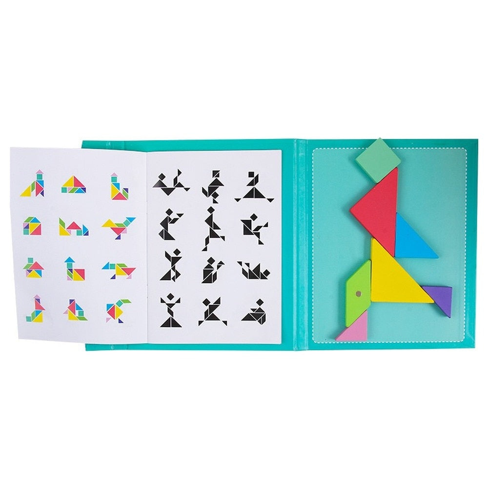 Magnetic 3D puzzle