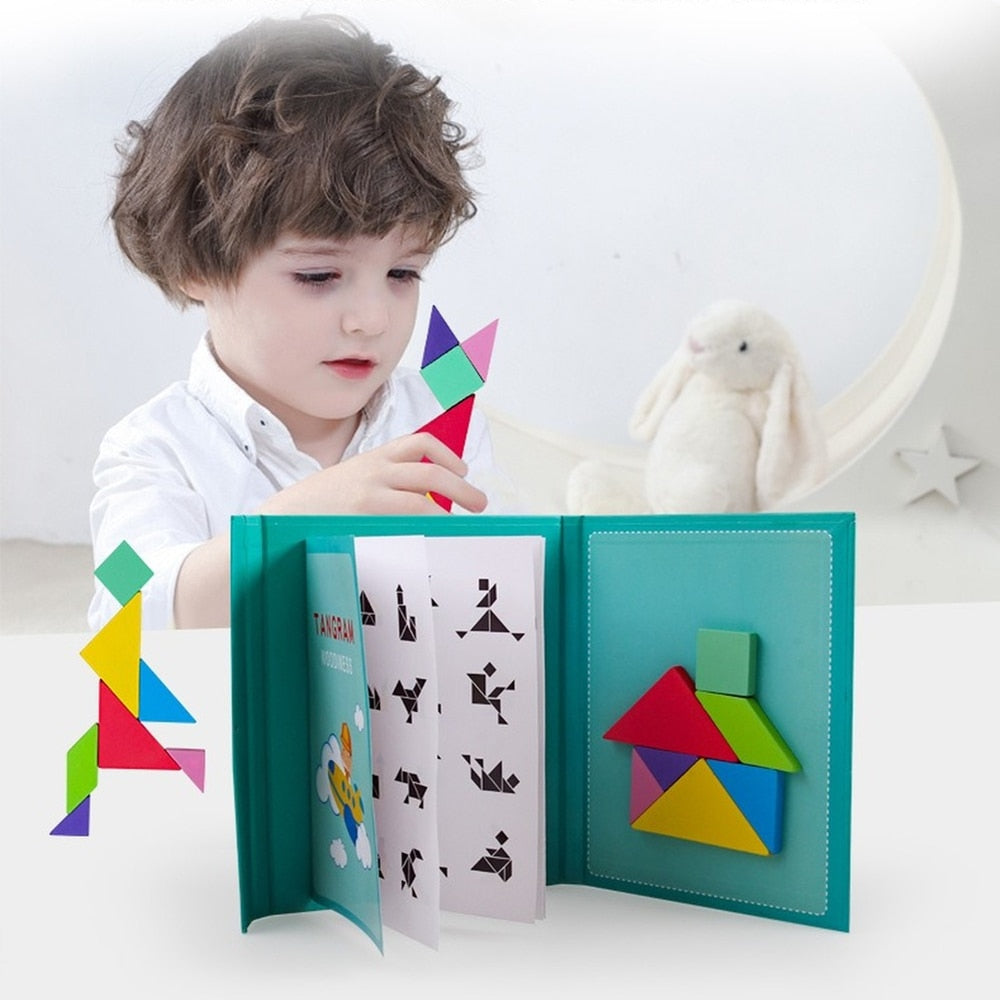 Magnetic 3D puzzle