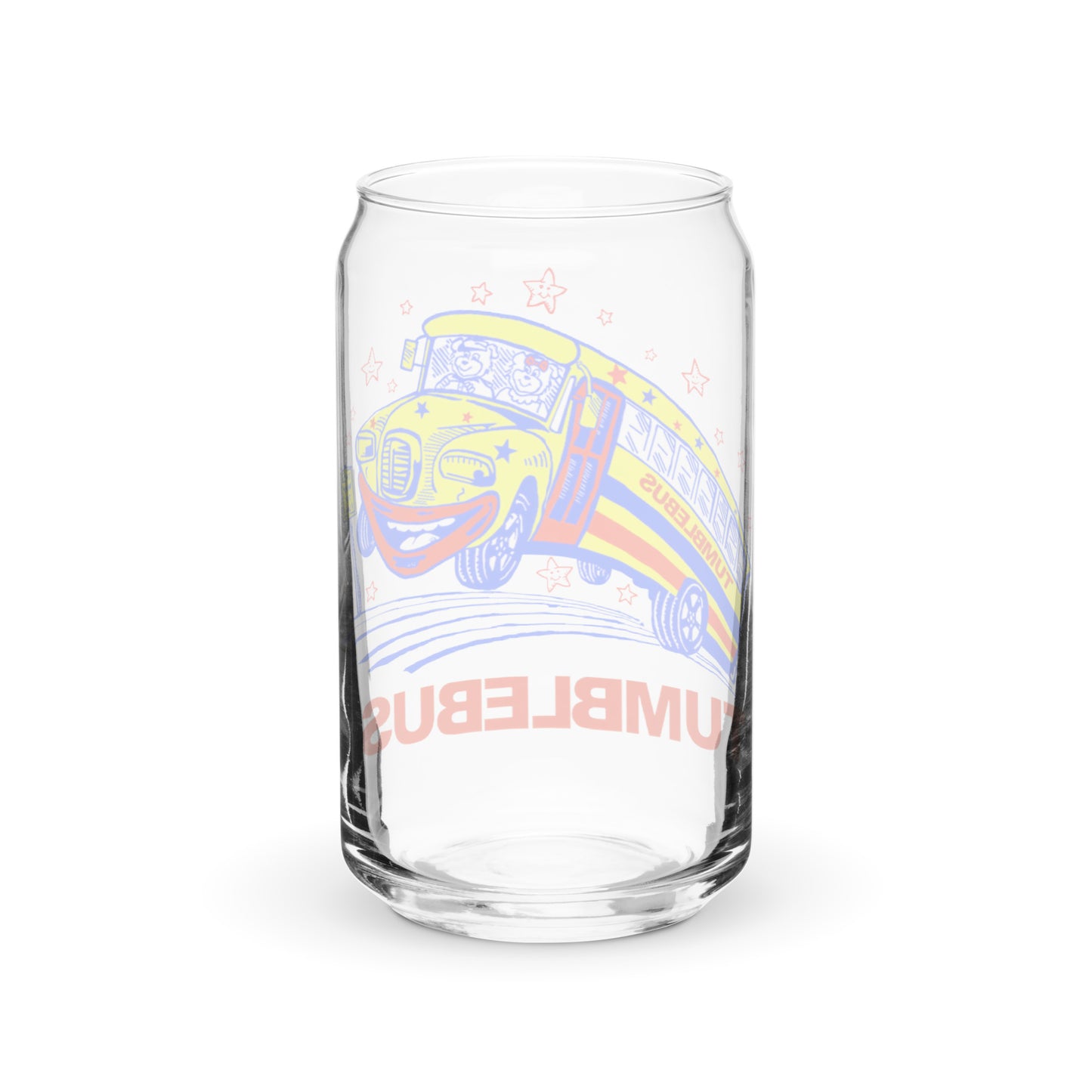 Can-shaped glass