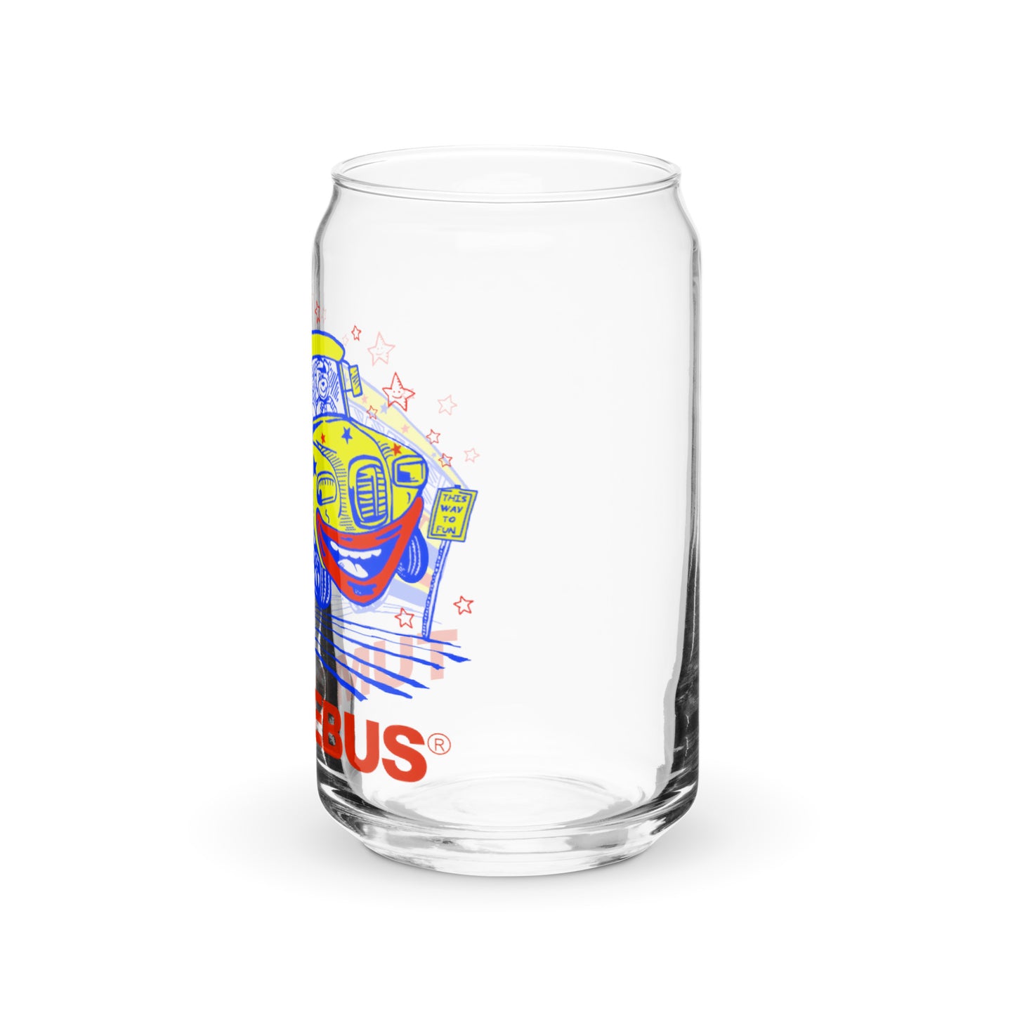 Can-shaped glass