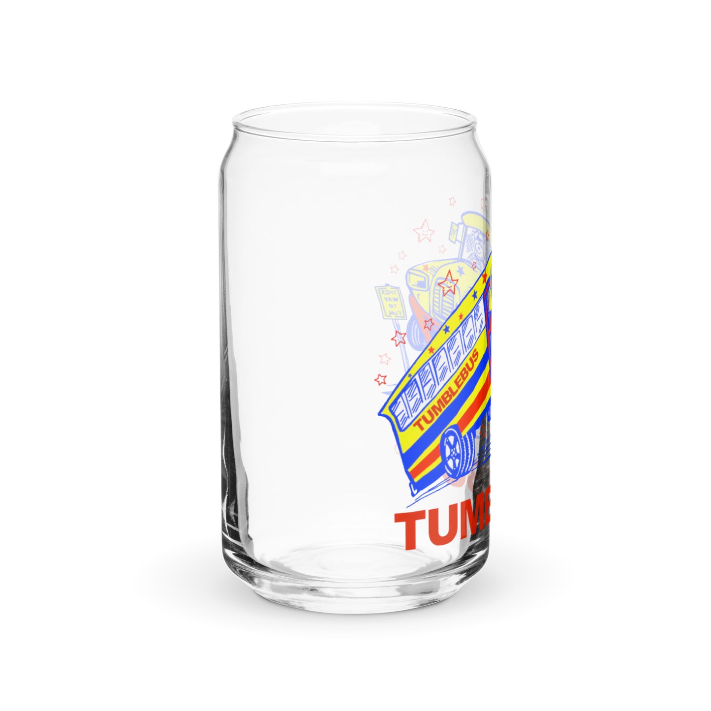 Can-shaped glass