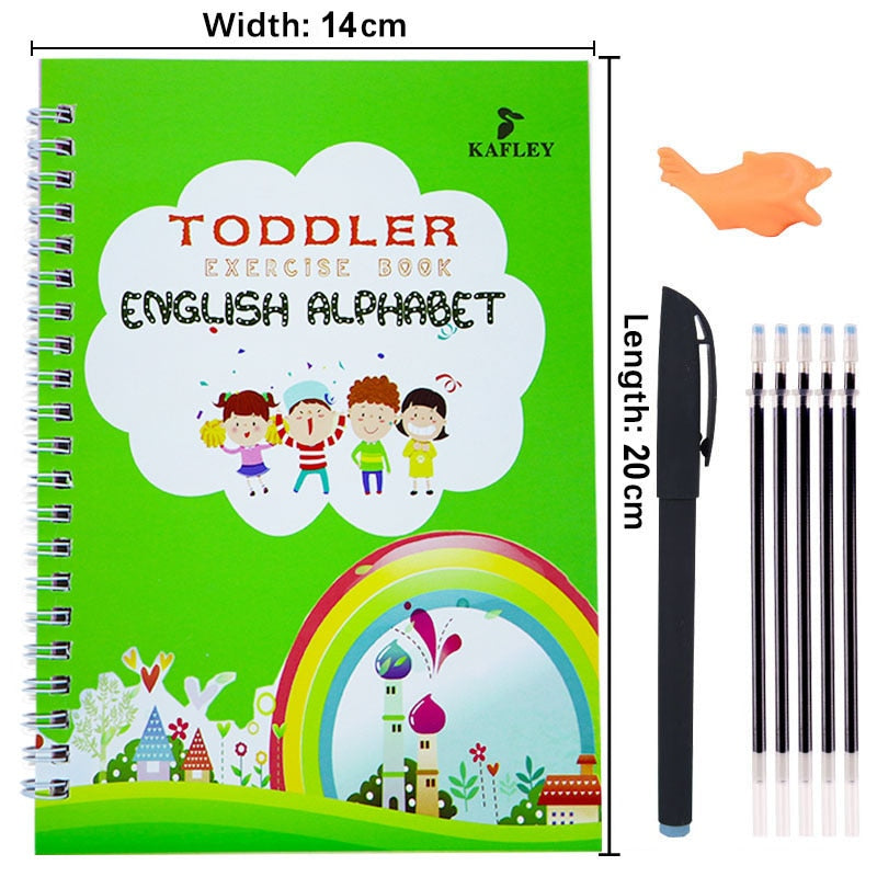 Magic Pen Children's Handwriting Practice Book