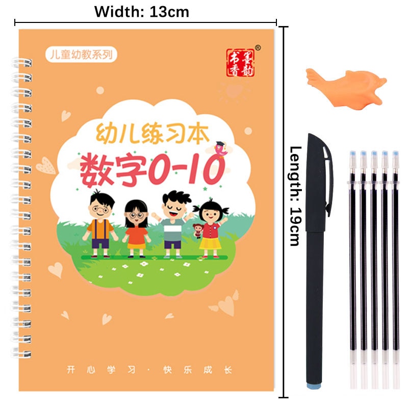 Magic Pen Children's Handwriting Practice Book