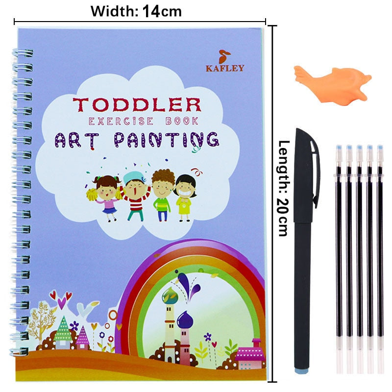 Magic Pen Children's Handwriting Practice Book