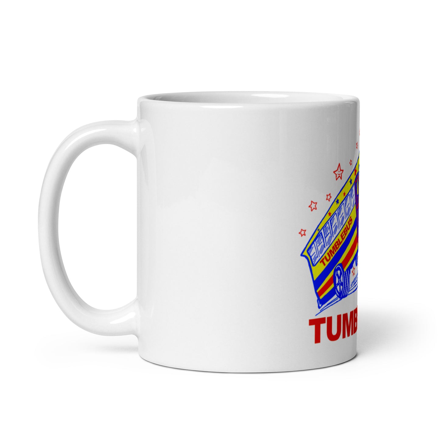 White Tumblebus mug