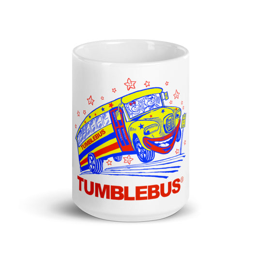 White Tumblebus mug