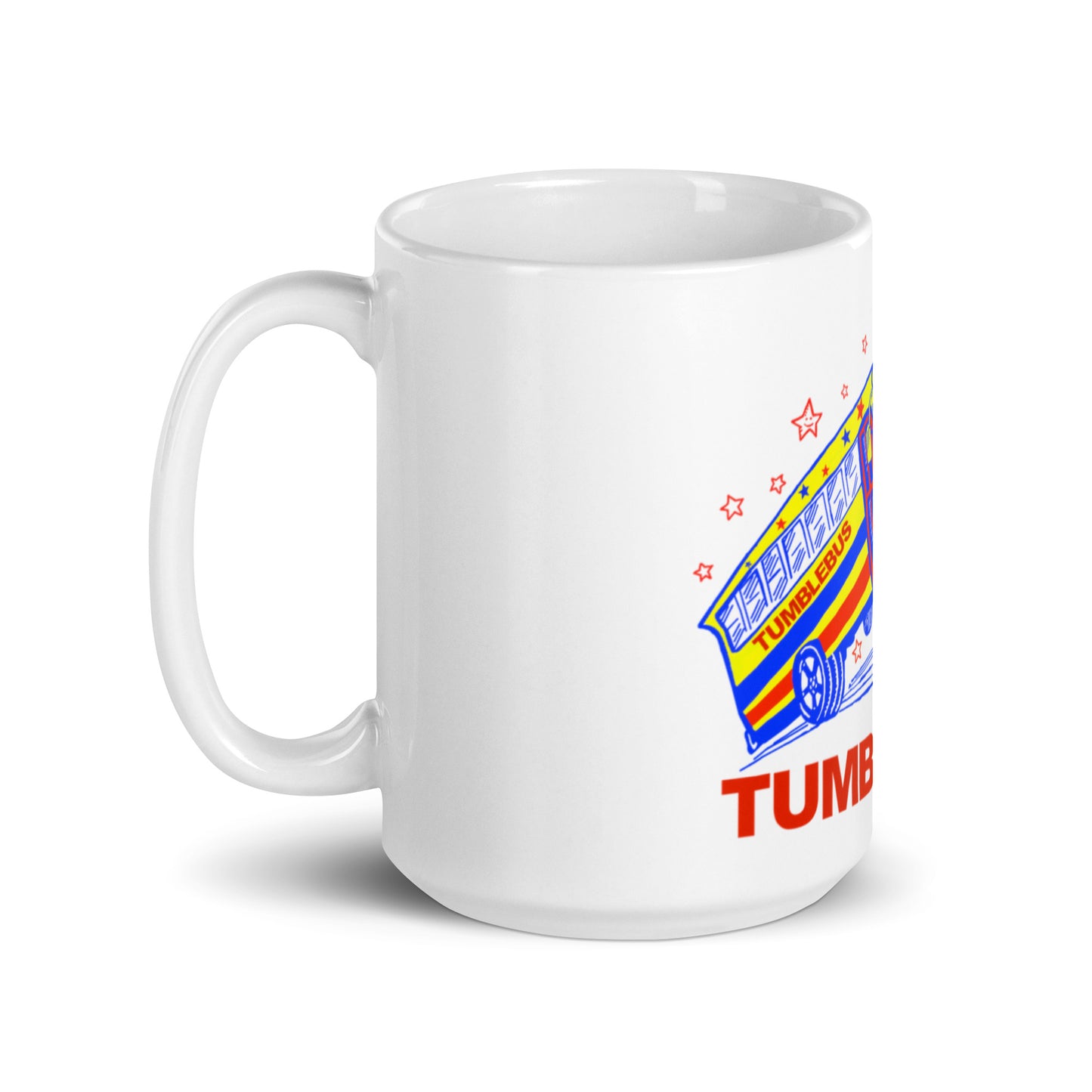 White Tumblebus mug